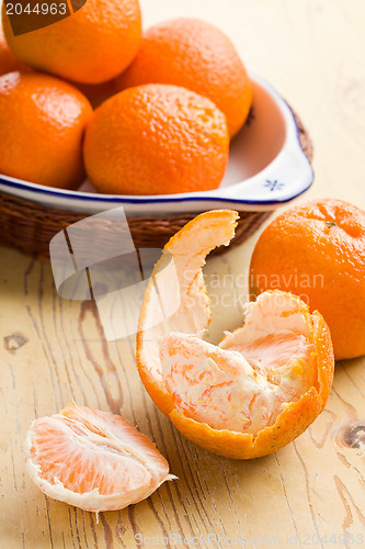Image of tangerines fruits 