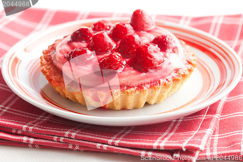 Image of tasty strawberry pie