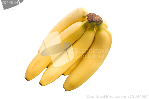 Image of bananas isolated on white background