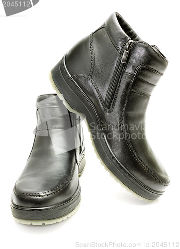 Image of Black insulated boots