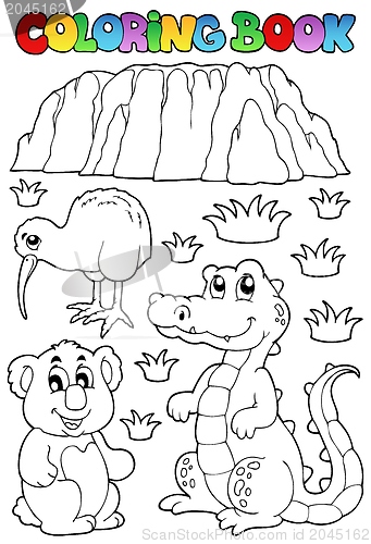 Image of Coloring book Australian fauna 3