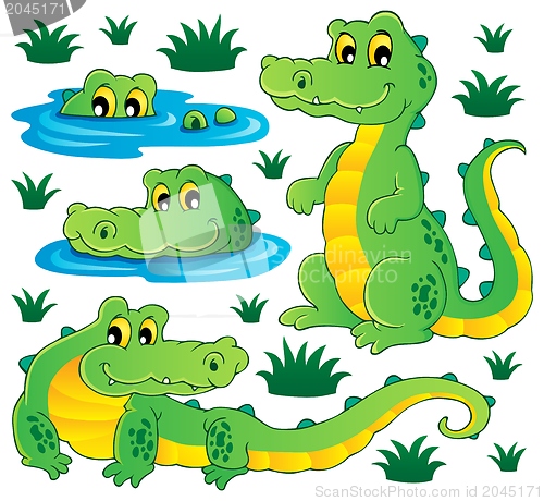 Image of Image with crocodile theme 3