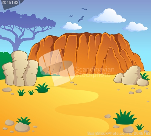 Image of Australian theme landscape 1
