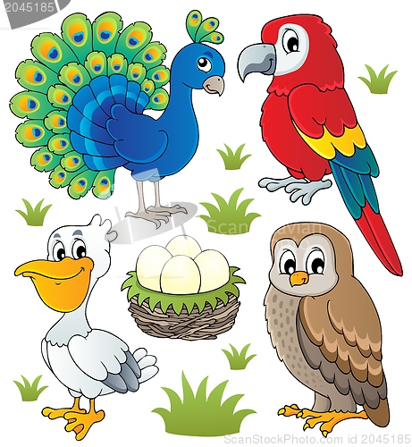 Image of Various birds theme set 2