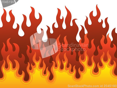 Image of Image with fire theme 1