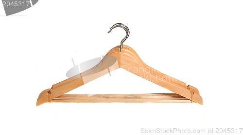 Image of hangers isolated