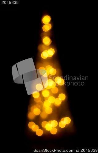 Image of Abstract holiday bokeh