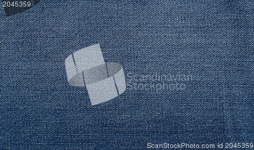 Image of Worn Blue Denim Jeans texture, background