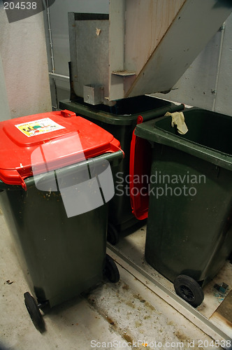 Image of garbage room