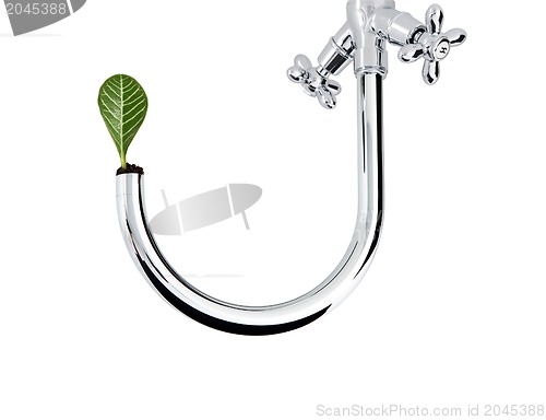 Image of Saving water. Concept.