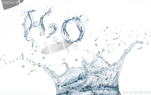 Image of Stock image of water formula made out of water