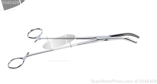 Image of surgical pliers isolated