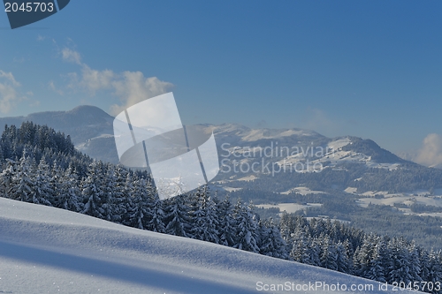 Image of mountain winter landscape