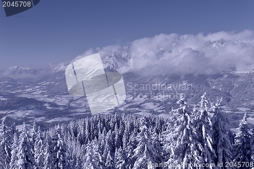 Image of mountain winter landscape