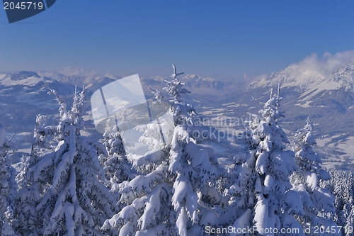 Image of mountain winter landscape