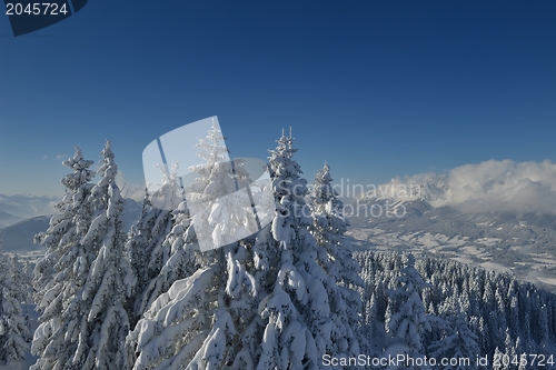 Image of mountain winter landscape