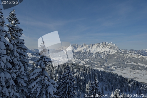 Image of mountain winter landscape