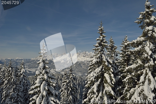 Image of mountain winter landscape