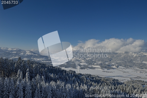 Image of mountain winter landscape