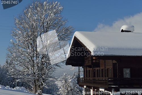 Image of mountain winter landscape