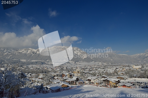 Image of mountain winter landscape