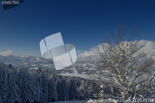 Image of mountain winter landscape