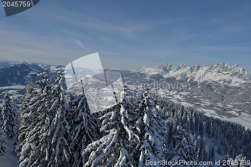 Image of mountain winter landscape