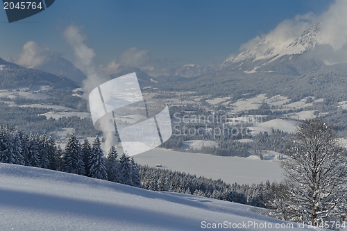 Image of mountain winter landscape