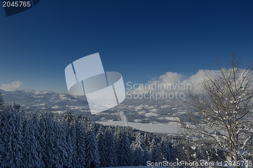 Image of mountain winter landscape