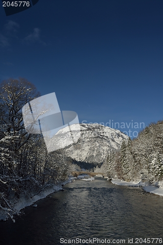 Image of mountain winter landscape