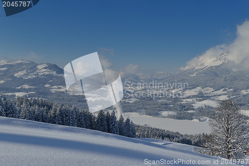 Image of mountain winter landscape