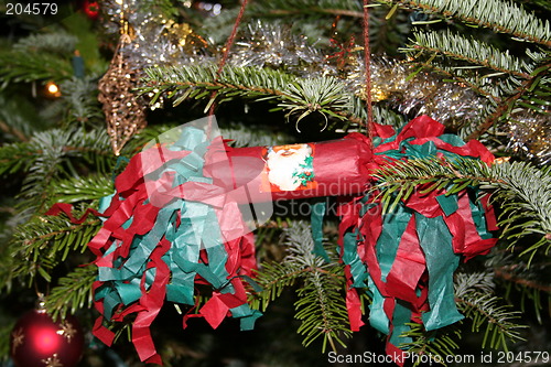 Image of Decoration of Christmas tree