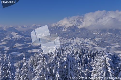 Image of mountain winter landscape