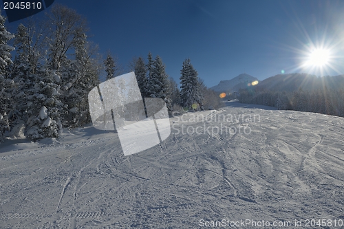 Image of mountain winter landscape