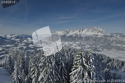 Image of mountain winter landscape