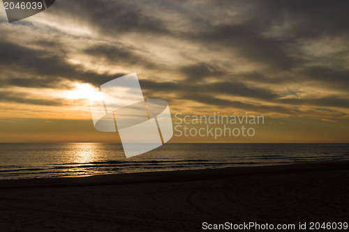 Image of Stormy sunrise