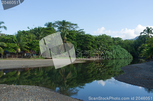 Image of Mouith of a tropical river