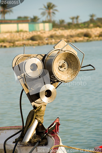 Image of Fishing boat winch