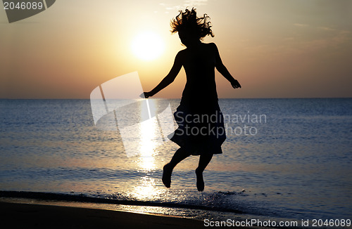 Image of Dancing with sunset