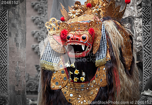 Image of Barong - character in the mythology of Bali, Indonesia.