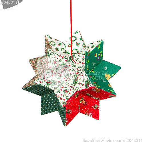 Image of Butcher's broom, christmas decoration, isolated