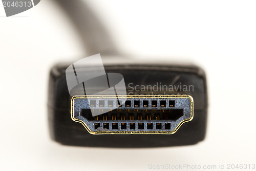 Image of Close-up of hdmi cable