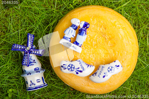 Image of Typical dutch delft blue ceramic