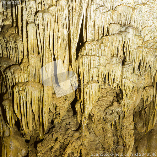 Image of Limestone formations in the Son Doong cave, Vietnam