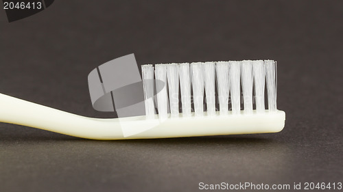 Image of White toothbrush isolated