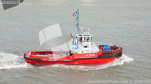 Image of Red tug