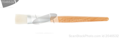 Image of Brand new paint brush isolated on a white background