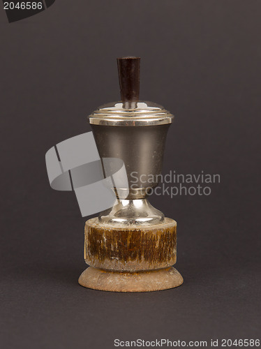 Image of Very old trophy cup isolated