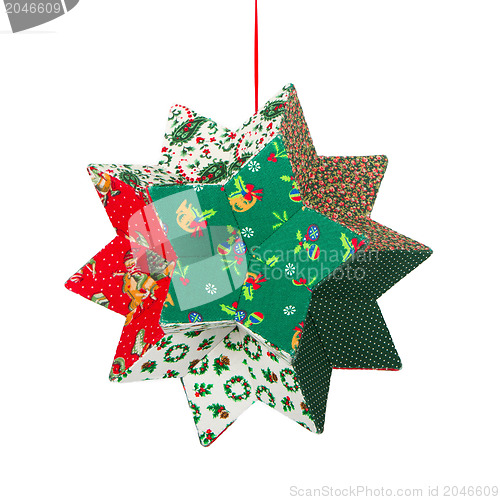 Image of Butcher's broom, christmas decoration, isolated