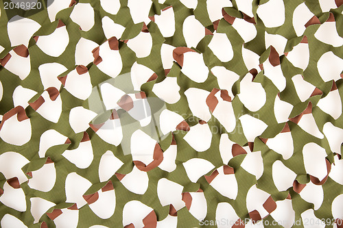 Image of Camouflage net isolated